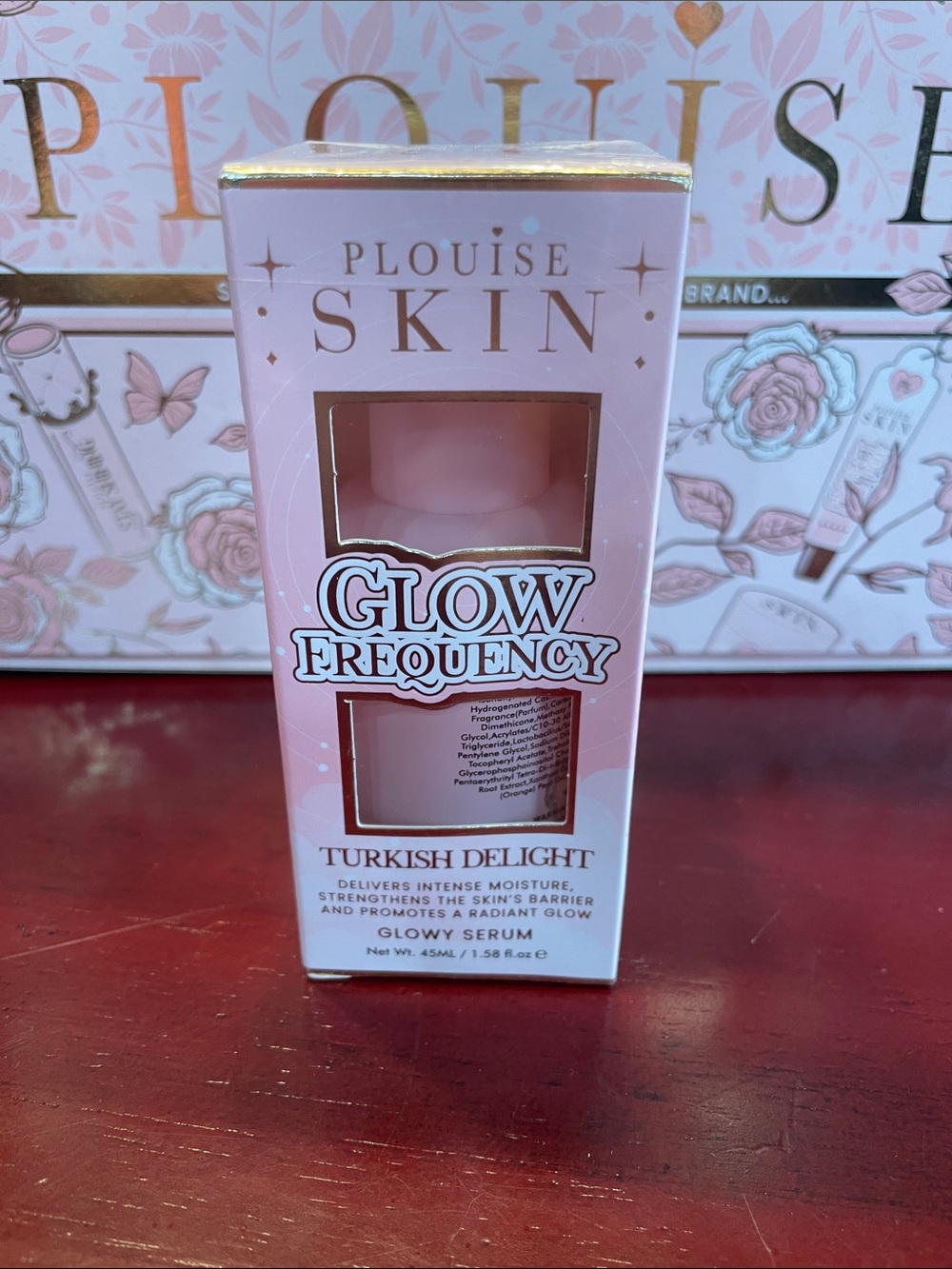 NEW SEALED P.Louise Glow Frequency Turkish Delight Serum 45ml